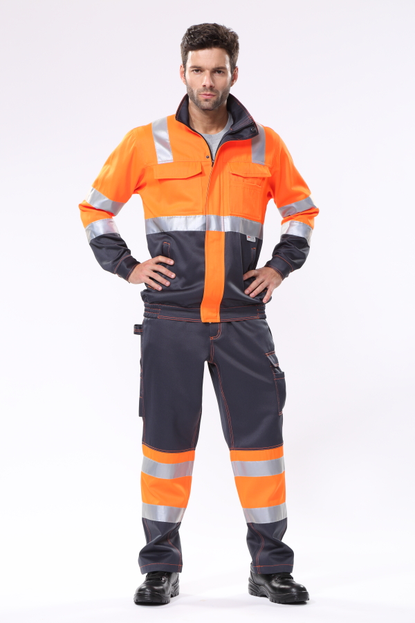 安大叔耐磨防水防油污高警示3M反光條工地碼頭運輸勞保反光工作服 安大叔耐磨防水防油污高警示3M反光條工地碼頭運輸勞保反光工作服