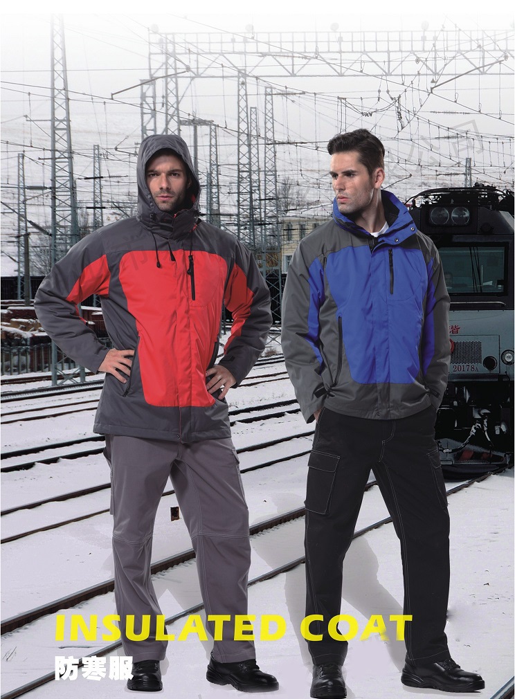 安大叔沖鋒衣高效暖絨防寒服防凍保暖防雨高警示戶外作業保暖大衣 安大叔沖鋒衣高效暖絨防寒服防凍保暖防雨高警示戶外作業保暖大衣